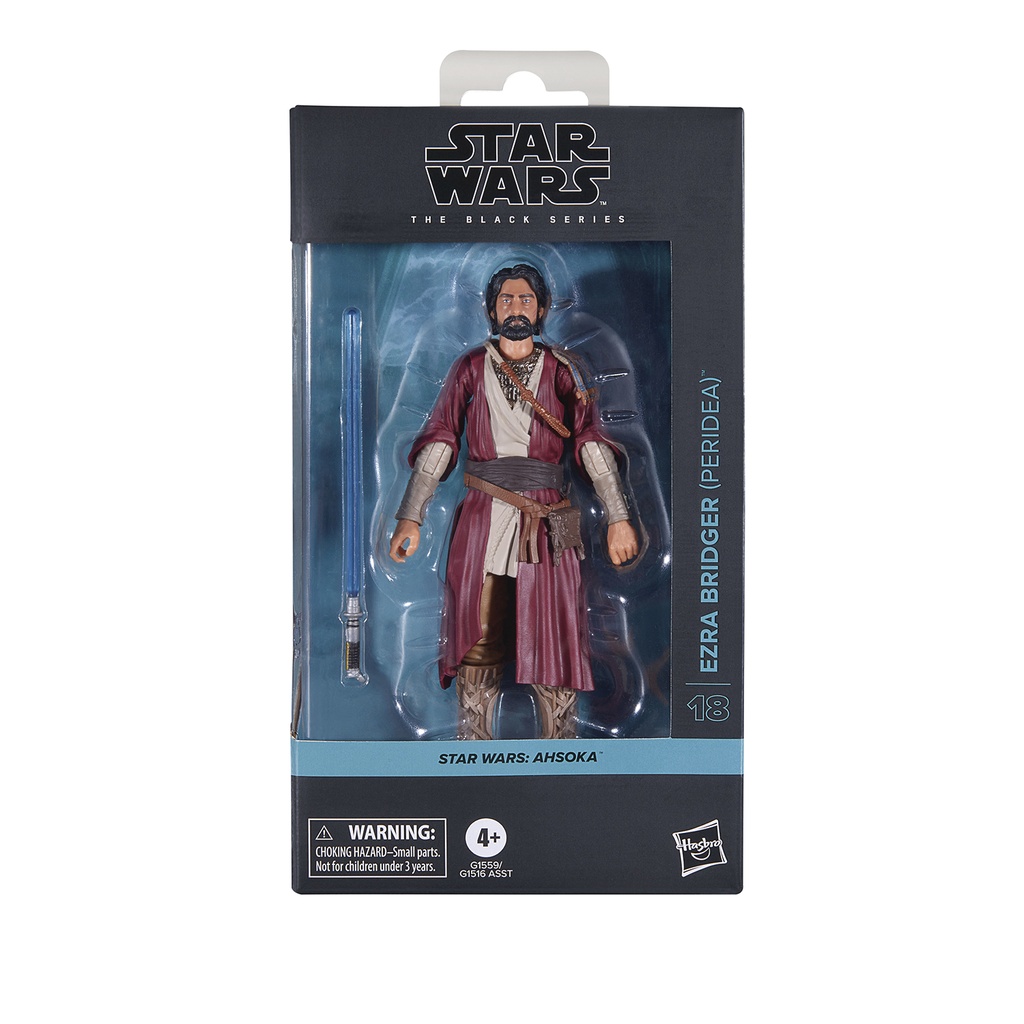 SW BLACK AHSOKA 6IN EZRA BRIDGER PERIDEA AF