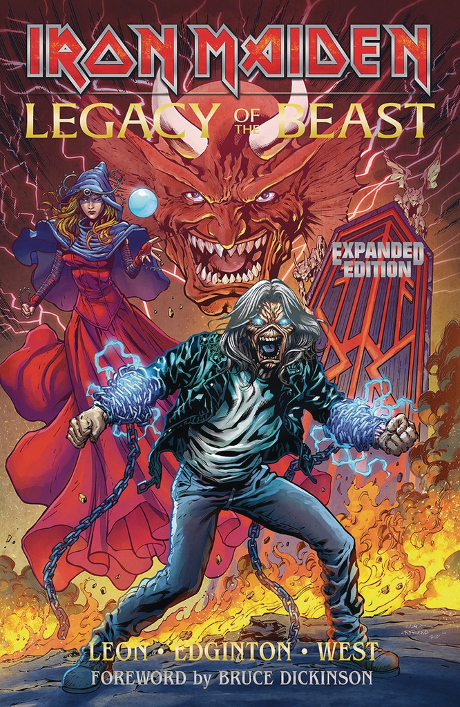 IRON MAIDEN LEGACY OF THE BEAST EXPANDED ED 01