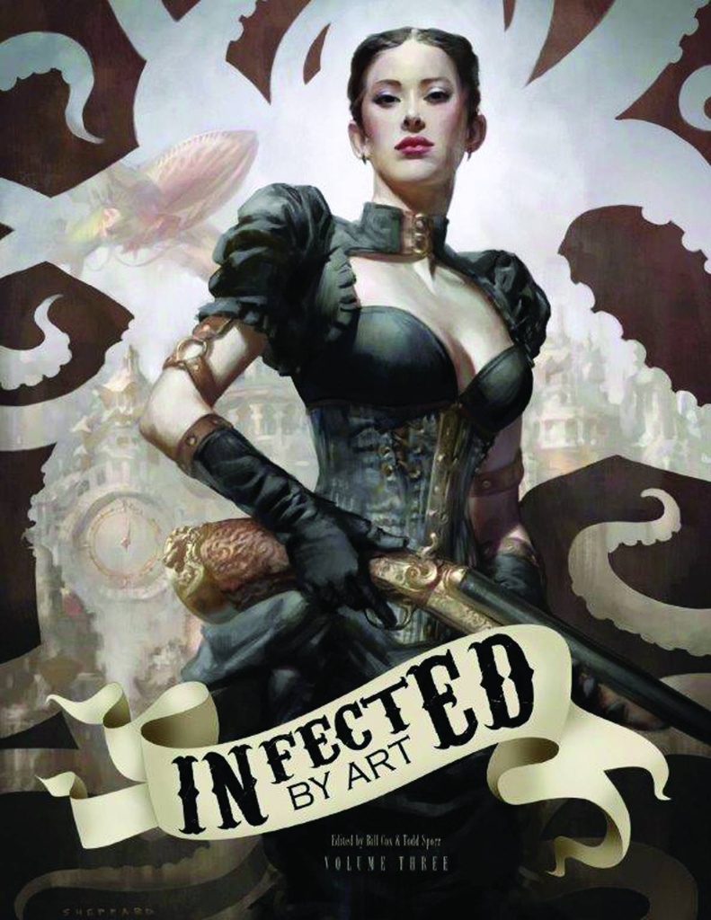 INFECTED BY ART BEST WORLDS FANTASY SF HORROR ART HC 03