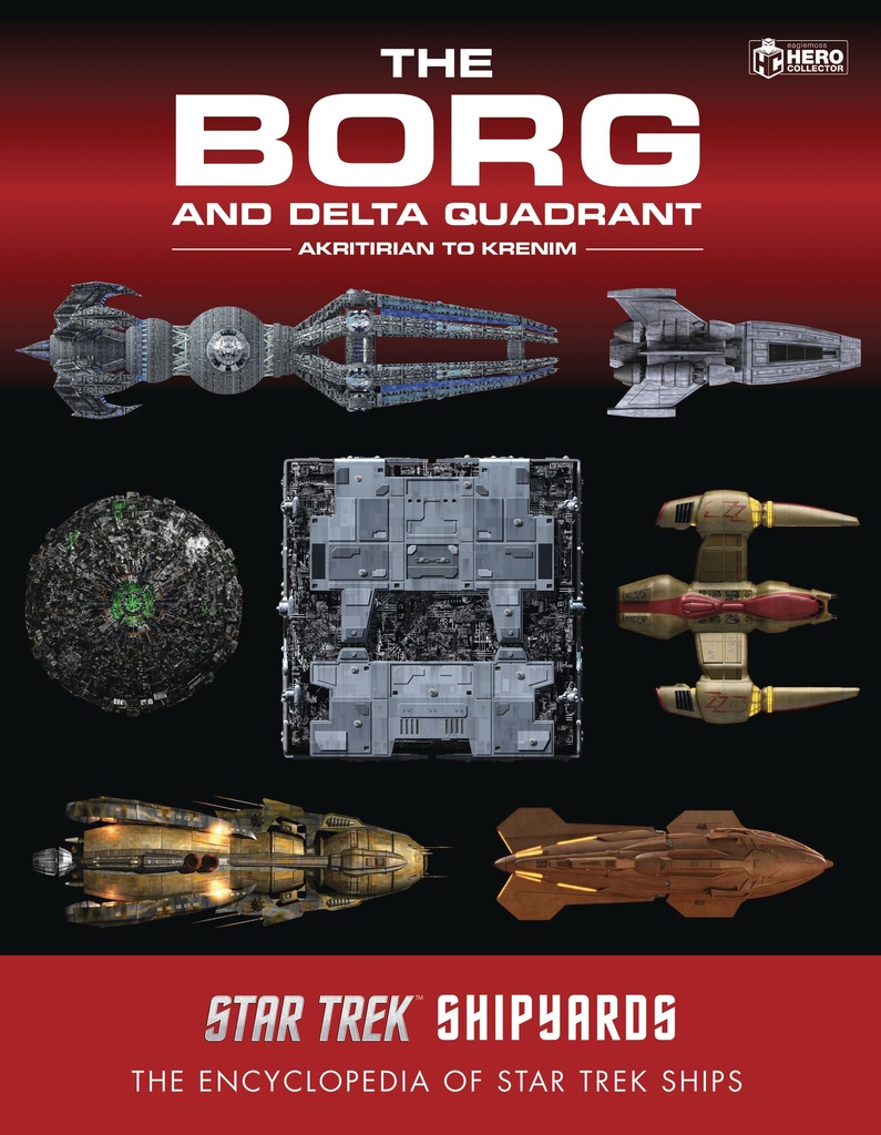 STAR TREK SHIPYARDS BORG & DELTA QUADRANT HC 01 AKRITIRI