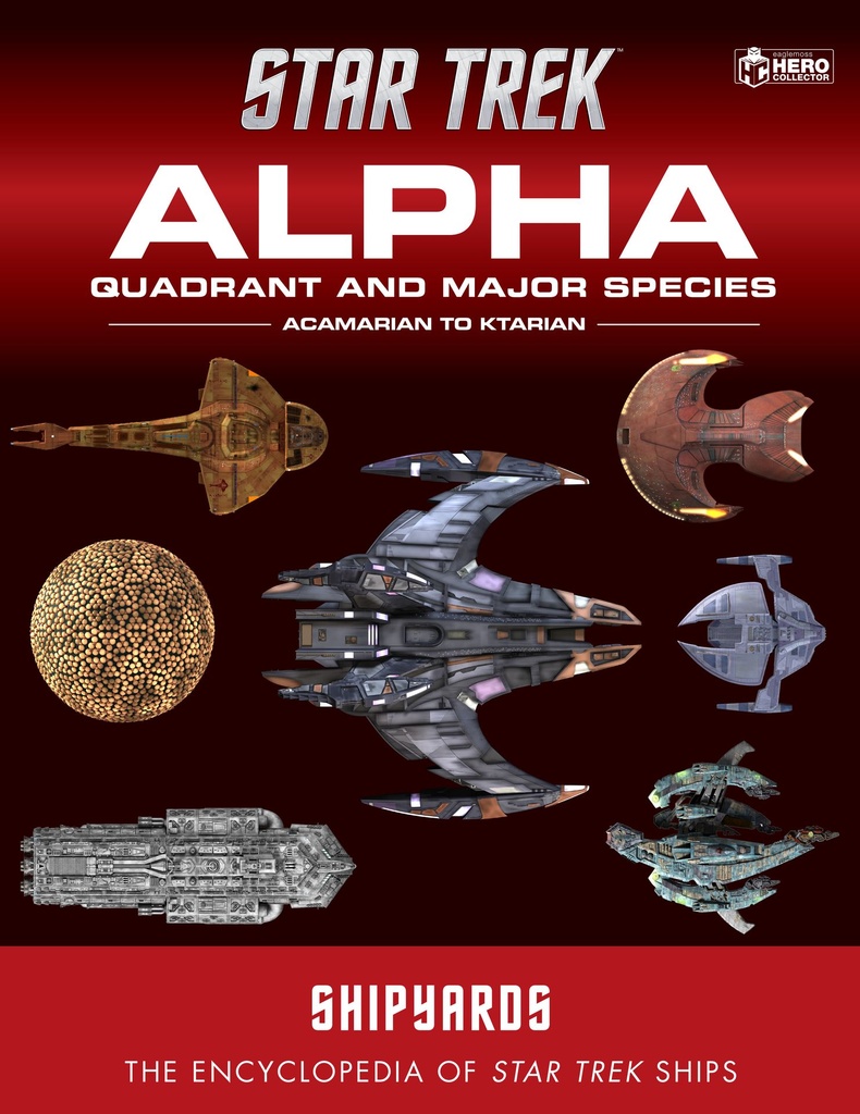 STAR TREK SHIPYARDS ALPHA QUADRANT HC 01 ACAMARIAN TO KT