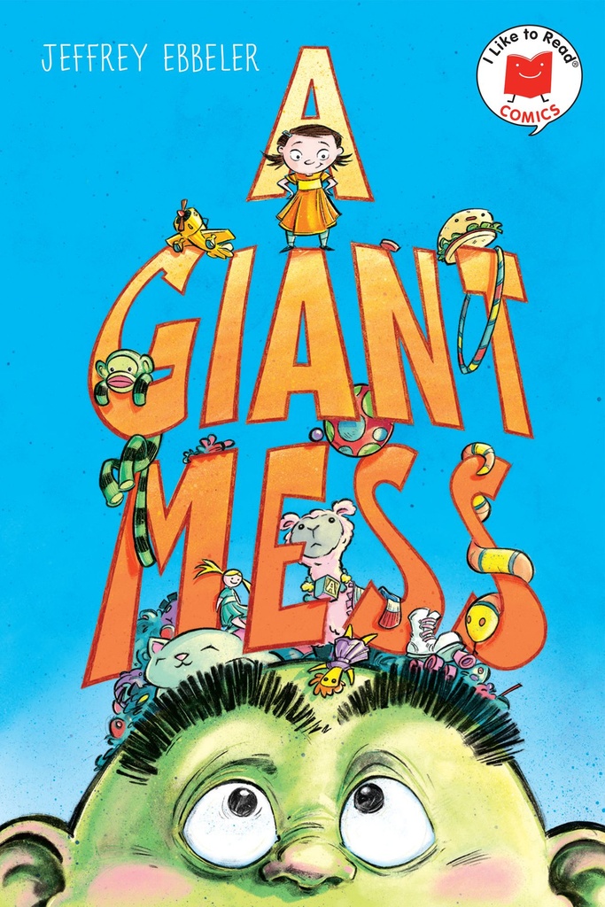 I LIKE TO READ COMICS A GIANT MESS