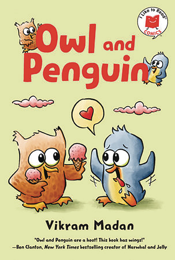 I LIKE TO READ COMICS HC OWL AND PENGUIN