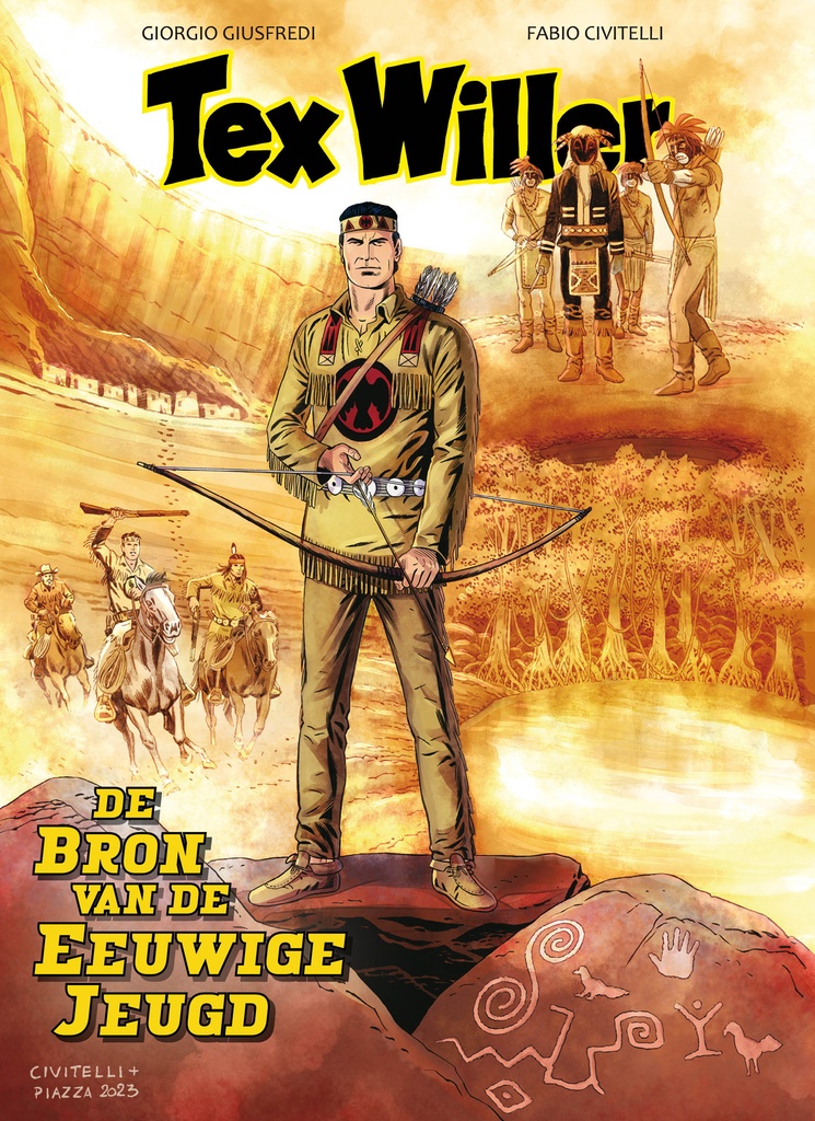 Tex Willer (KLEUR) LUXE 16  De bron der eeuwige jeugd