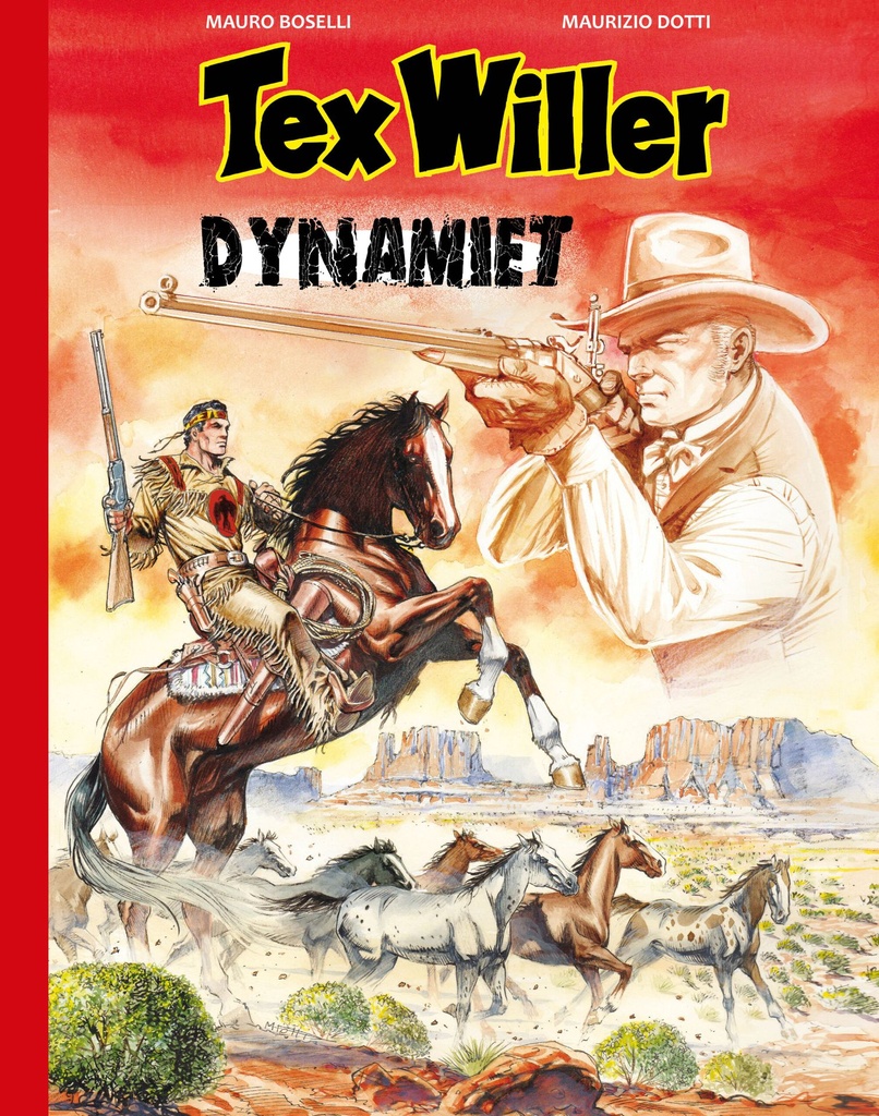 Tex Willer (KLEUR) LUXE 18 Dynamiet