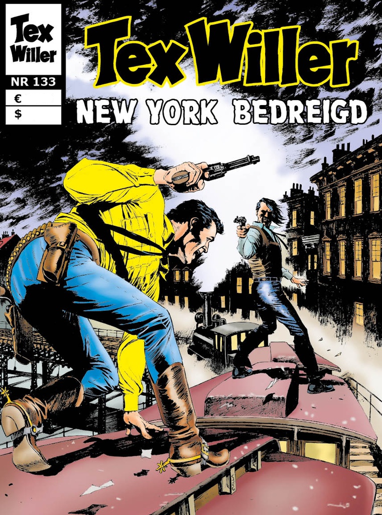 Tex Willer POCKET 133 New York bedreigd!