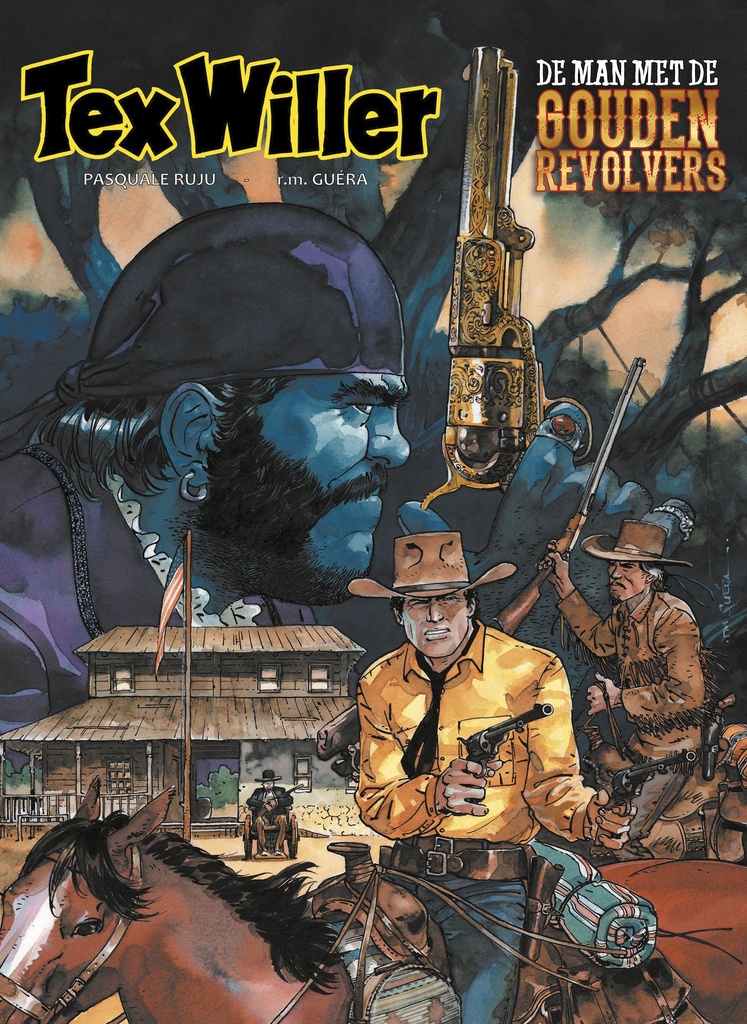 Tex Willer (KLEUR) 08 De man met de gouden revolvers