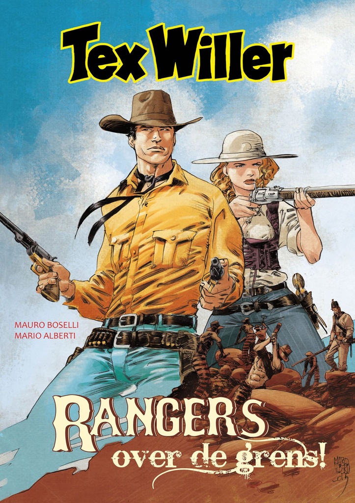 Tex Willer (KLEUR) 01 Rangers over de grens!