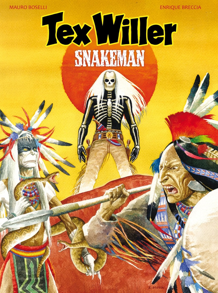 Tex Willer (KLEUR) 12 Snakeman