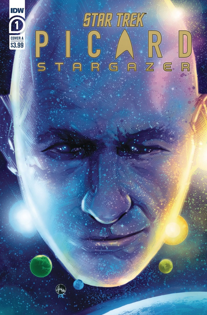 STAR TREK PICARD STARGAZER 1 CVR A HERNANDEZ