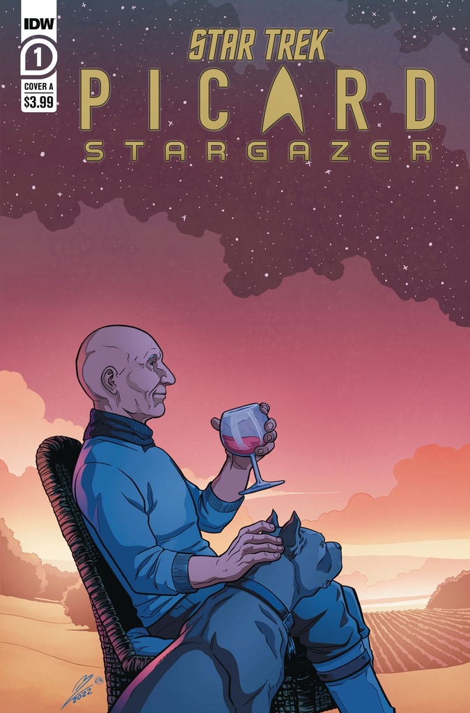 STAR TREK PICARD STARGAZER 1 CVR B LEVENS