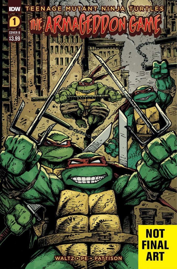 TMNT ARMAGEDDON GAME 1 CVR B EASTMAN