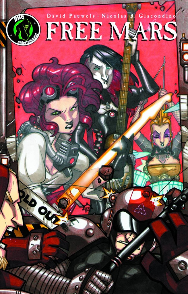 FREE MARS RIOT GIRLS