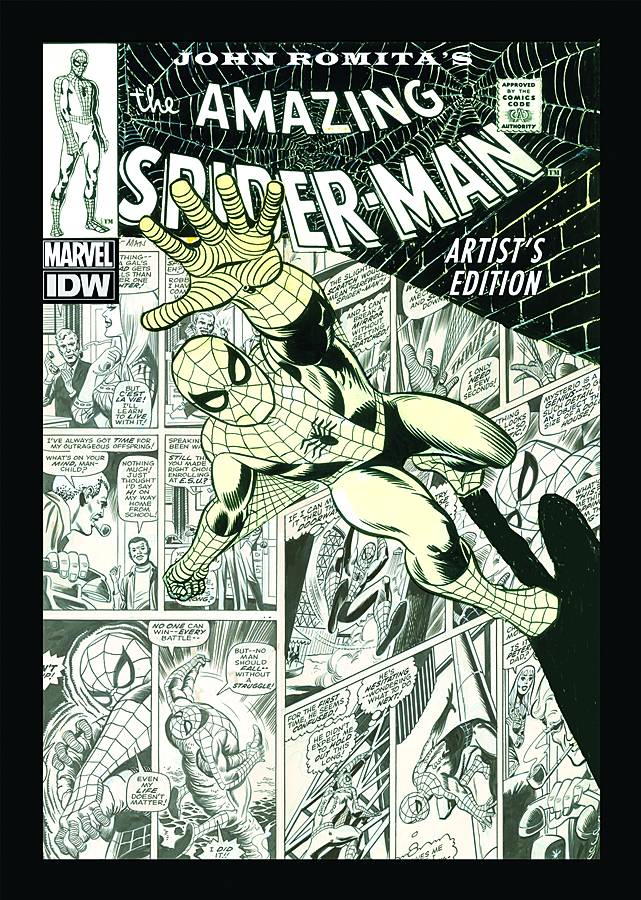 JOHN ROMITA AMAZING SPIDER-MAN ARTIST ED HC 01