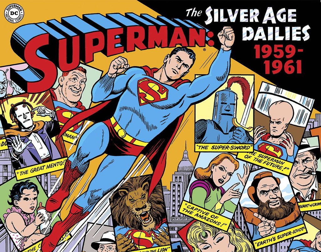 SUPERMAN SILVER AGE NEWSPAPER DAILIES 01 1958-1961 HC