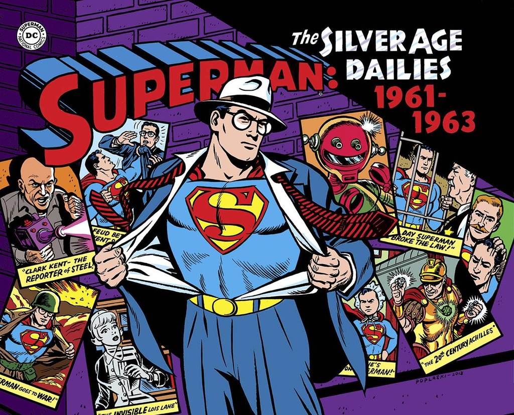 SUPERMAN SILVER AGE NEWSPAPER DAILIES 02 1961-1963 HC