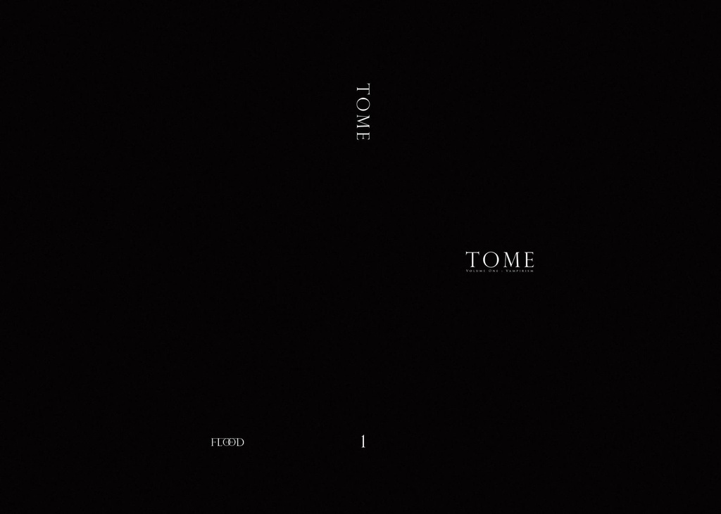 TOME HC 01 VAMPIRISM