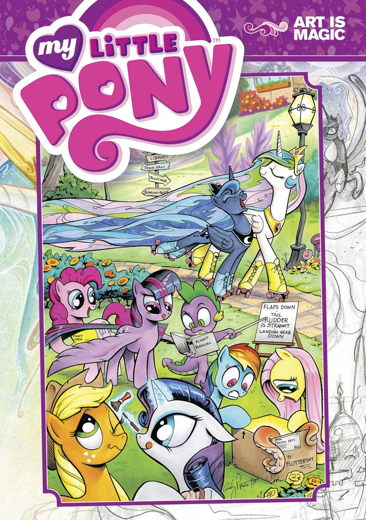 MY LITTLE PONY ART IS MAGIC