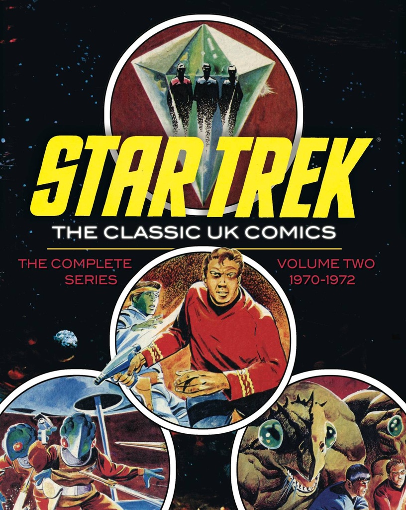 STAR TREK CLASSIC UK COMICS HC 02