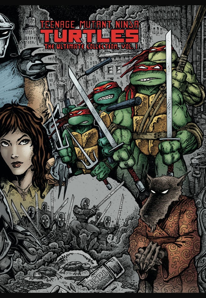 TMNT ULTIMATE COLL 01