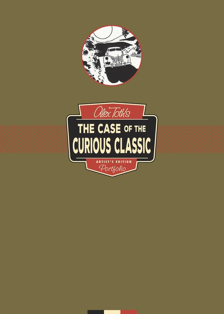 ALEX TOTH CASE OF THE CURIOUS CLASSIC ARTIST ED PORTFOLIO