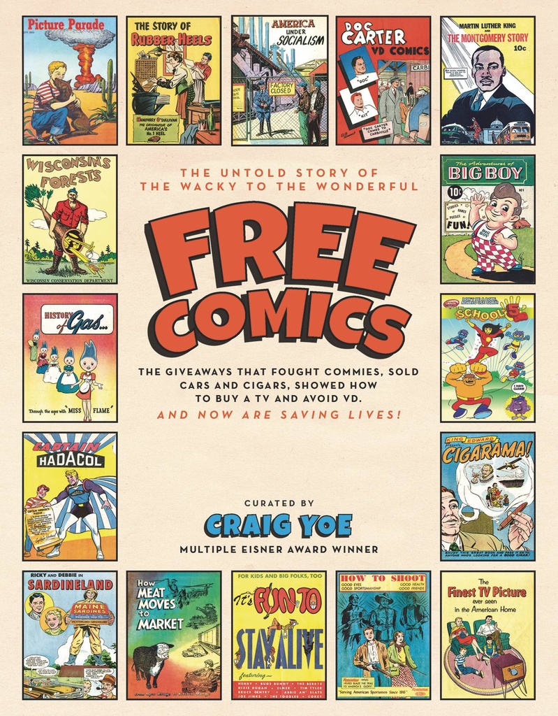 FREE COMICS UNTOLD STORY OF GIVEAWAYS HC