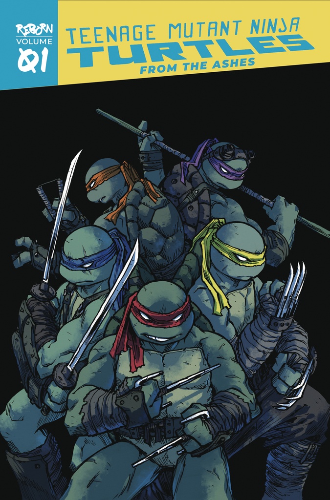 TMNT REBORN 01 FROM THE ASHES