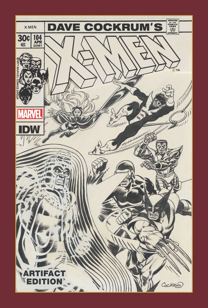 DAVE COCKRUM X-MEN ARTIFACT ED HC
