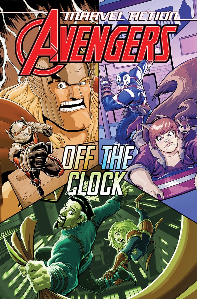 MARVEL ACTION AVENGERS BOOK 05 OFF THE CLOCK