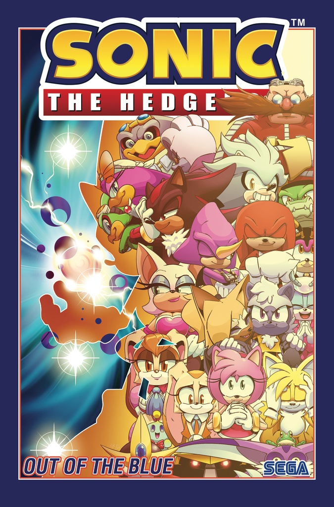 SONIC THE HEDGEHOG 08 OUT OF BLUE