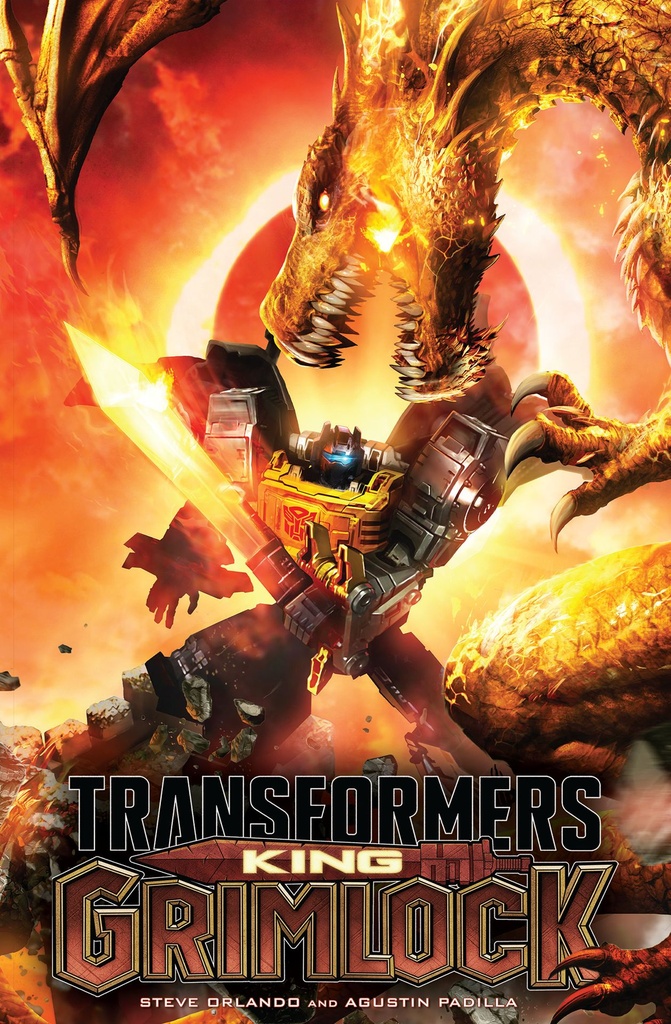 TRANSFORMERS KING GRIMLOCK HC