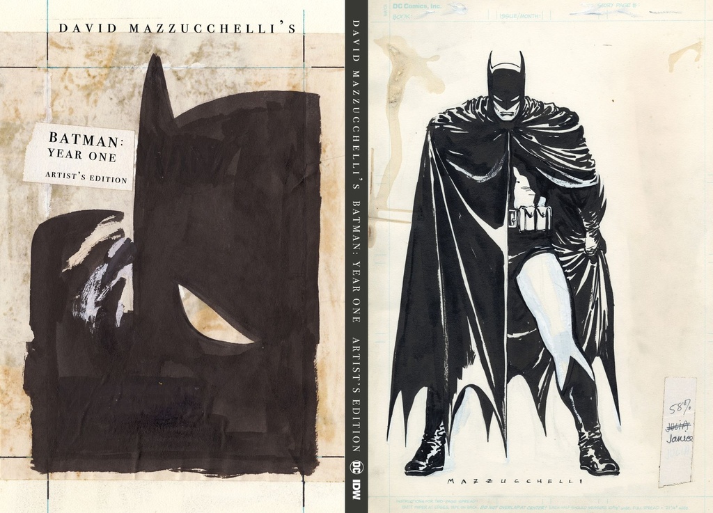 DAVID MAZZUCCHELLIS BATMAN YEAR ONE ARTISTS EDITION