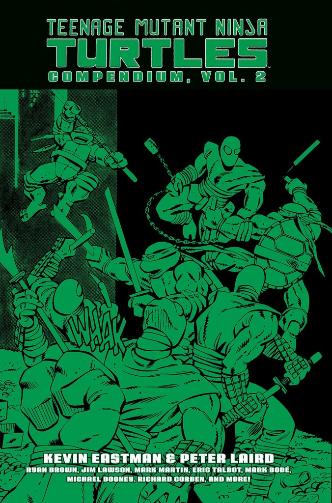TEENAGE MUTANT NINJA TURTLES COMPENDIUM HC 02