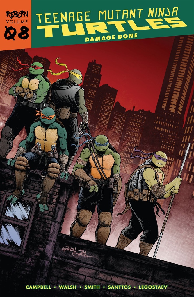 TEENAGE MUTANT NINJA TURTLES REBORN 08