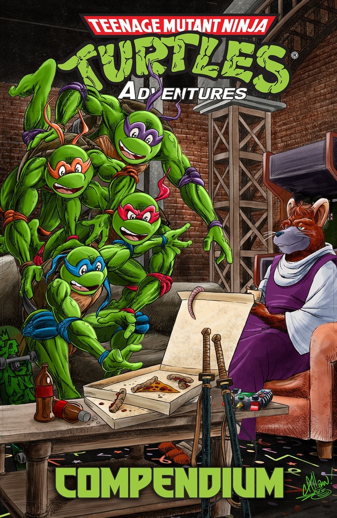 TEENAGE MUTANT NINJA TURTLES ADVENTURES COMPENDIUM 1