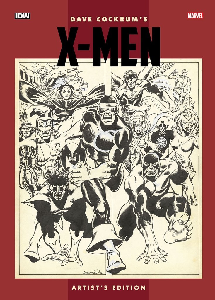 DAVE COCKRUMS XMEN ARTISTS EDITION