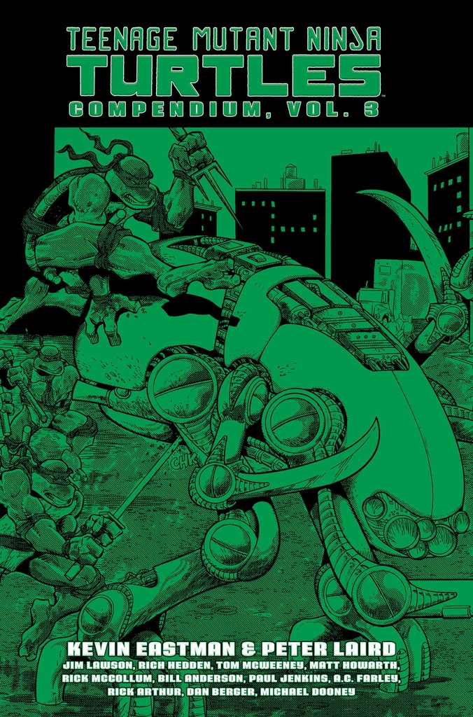 TEENAGE MUTANT NINJA TURTLES COMPENDIUM 3
