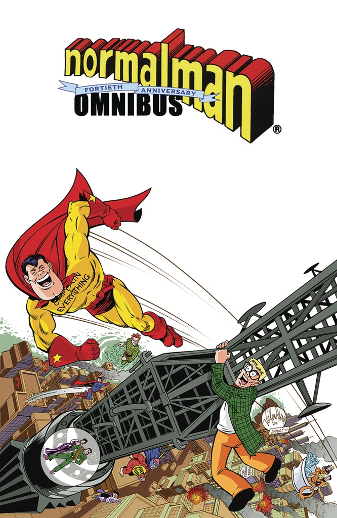 NORMALMAN 40TH ANNV OMNIBUS HC