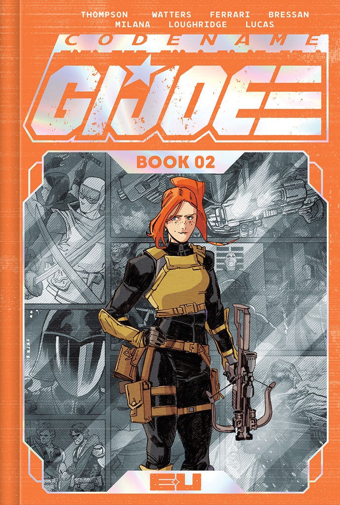 CODENAME GI JOE DELUXE HC 02 MARCO FERRARI SPOT FOIL CVR