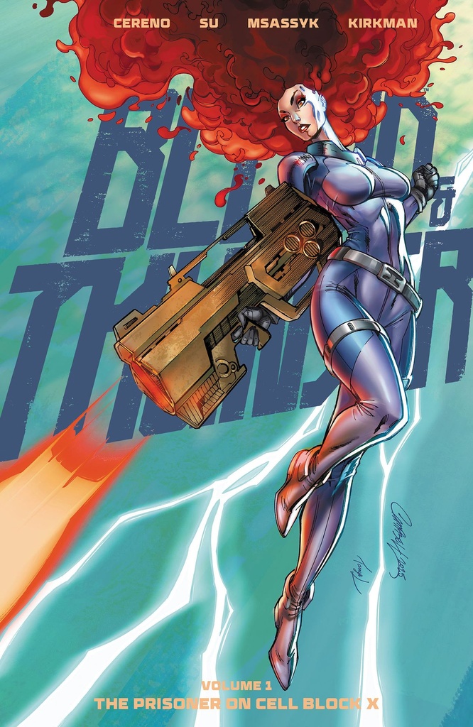 BLOOD&THUNDER 01 J SCOTT CAMPBELL CVR