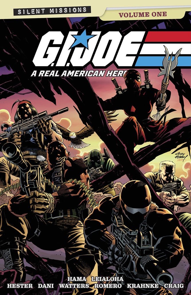 GI JOE A REAL AMERICAN HERO SILENT MISS KUBERT MARTIN