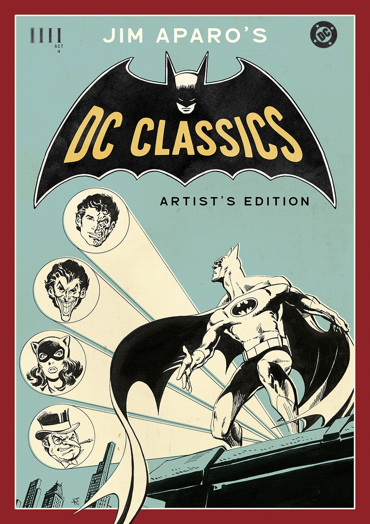 JIM APAROS DC CLASSICS ARTISTS EDITION HC JIM APARO CVR
