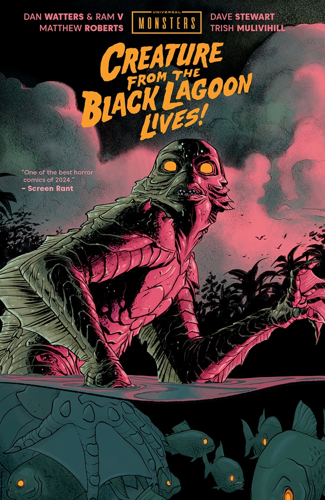 UNIVERSAL MONSTERS BLACK LAGOON HC ROBERTS & STEWART CVR