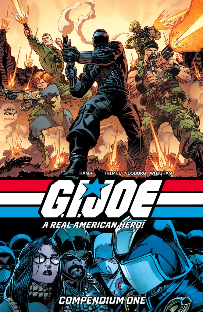 GI JOE A REAL AMERICAN HERO COMP 01 KUBERT & ANDERSON CVR