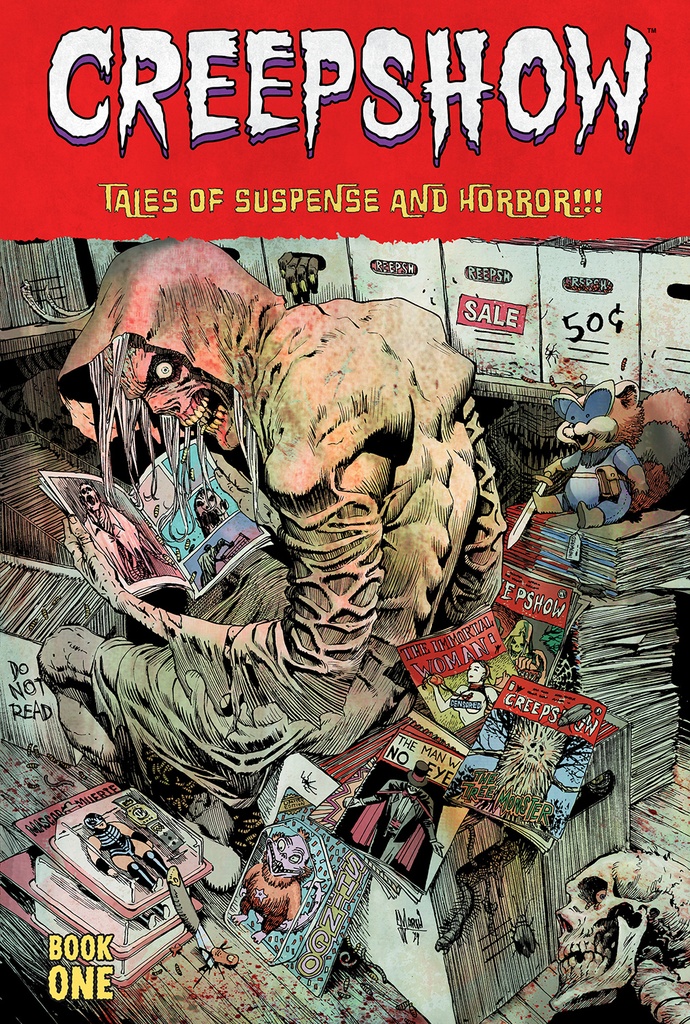 CREEPSHOW DLX EDITION HC BOOK 01 DM EXCL GUILLEM MARCH CVR