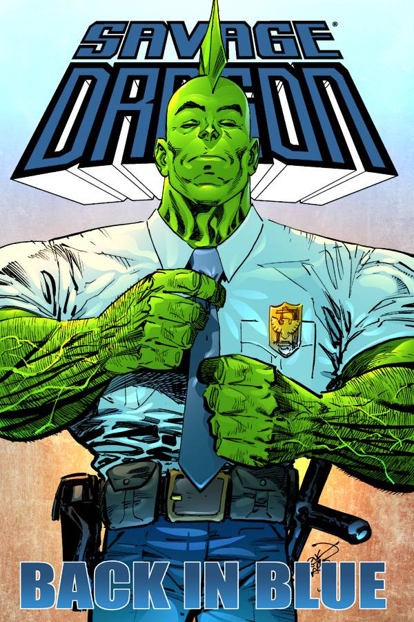 SAVAGE DRAGON BACK IN BLUE