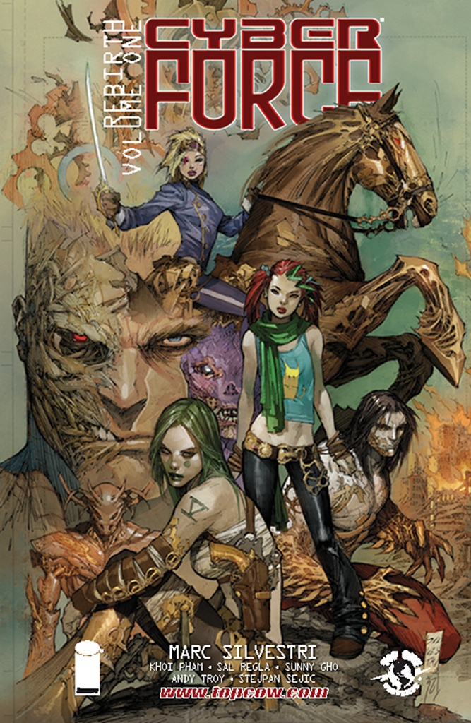CYBER FORCE REBIRTH 01