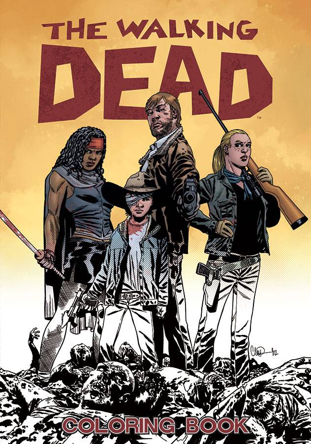 WALKING DEAD ADULT COLORING BOOK