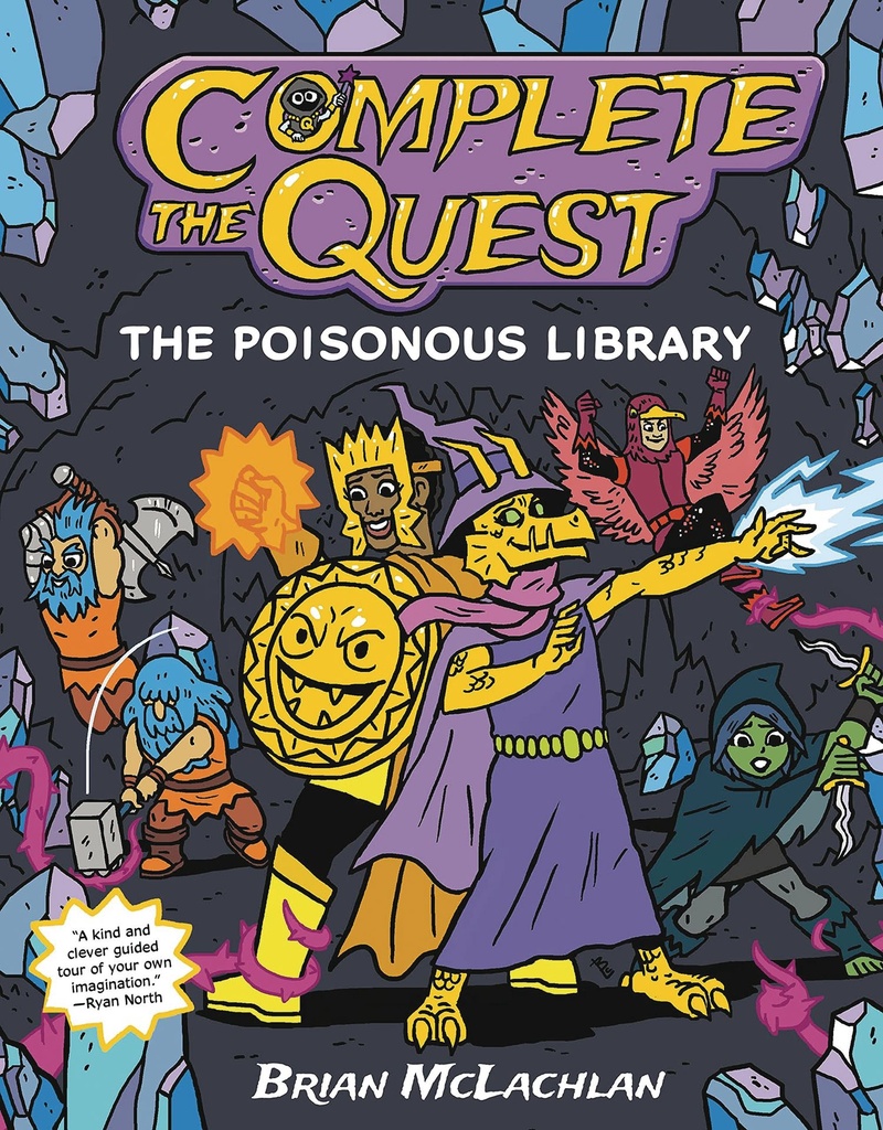 COMPLETE THE QUEST THE POISONOUS LIBRARY
