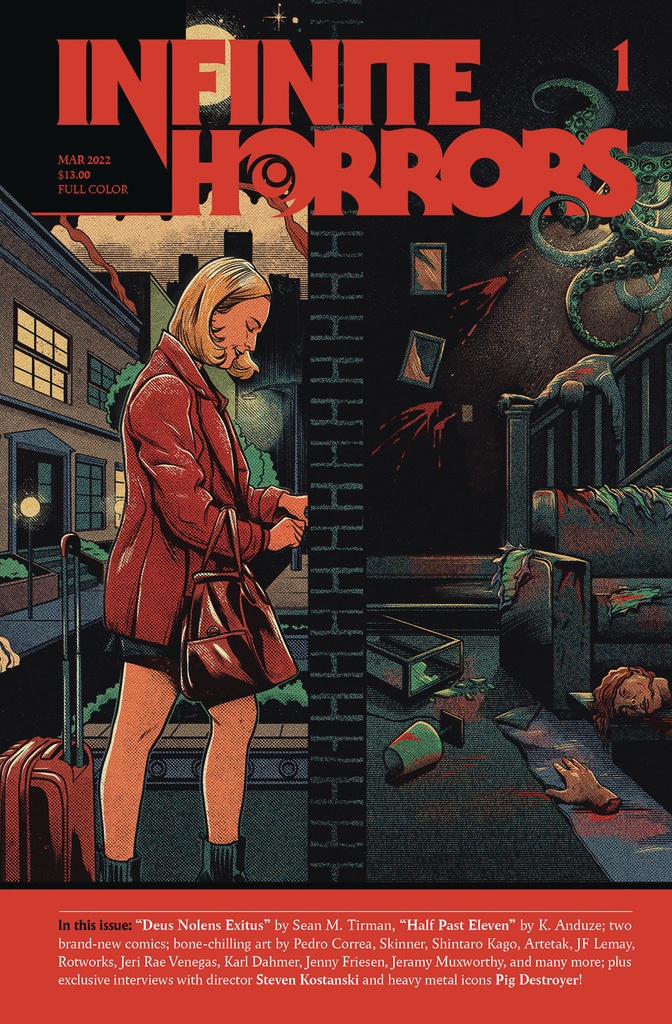 INFINITE HORRORS MAGAZINE 1
